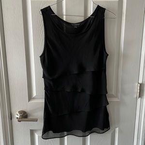 EUC Black Tiered Shell